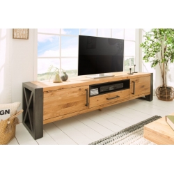 Moderný TV stolík Saurus 200cm dub prírodná