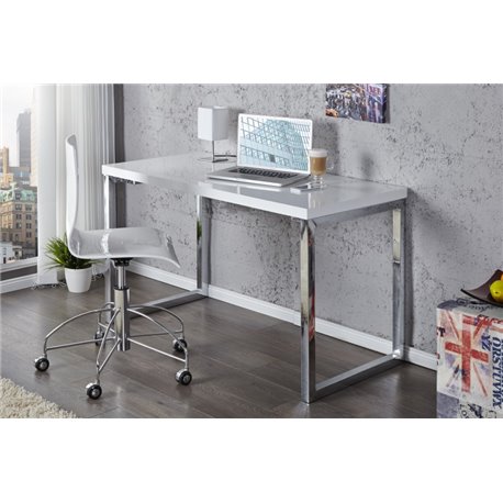 Biely písací stôl Desk 120cm