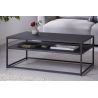 Industriálny konferenčný stolík Compact Steel 100 cm kov čierny