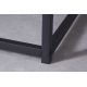 Industriálny konferenčný stolík Compact Steel 100 cm kov čierny