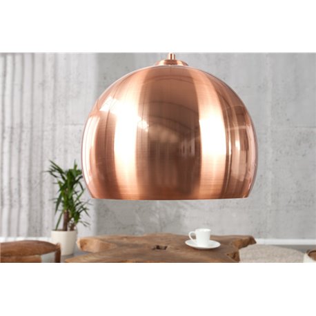 Luster Copper Ball 30 cm medený