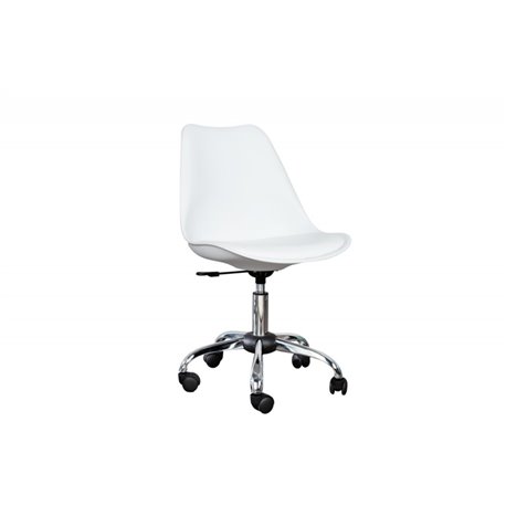 Kancelárska stolička Scandinavia biela