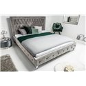 Luxusná posteľ Royalty 180x200cm strieborná