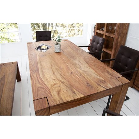 Jedálenský stôl Mandalle 160 cm masív sheesham